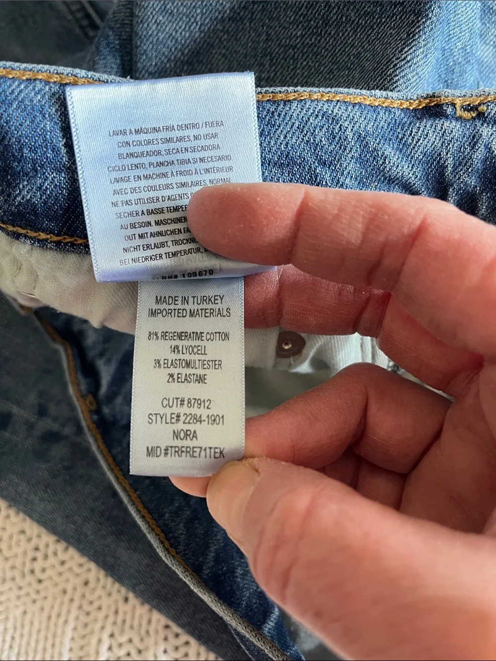 Citizens of Humanity Nora Trouser Leg Jeans in Benson Sz 28 - Picture 8 of 16